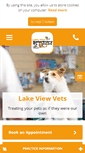 Mobile Screenshot of lakeviewvetcentre.co.uk